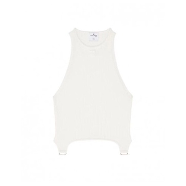 Luxury Ribbed Sleeveless Top
