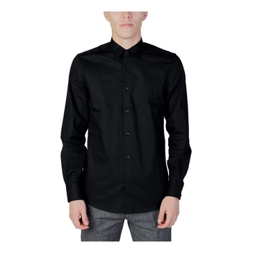 Black Long Sleeve Shirt Classic Style