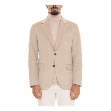 Velvet Rib Jacket with Buttons