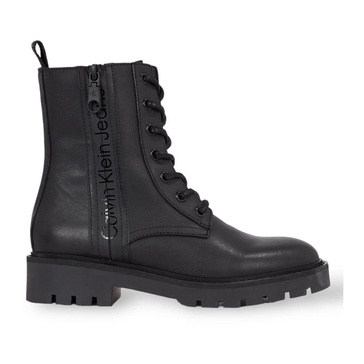 Triple Black Leather Boots
