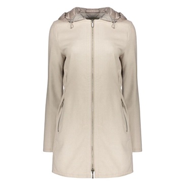Padded Hood Zip-Up Jacket