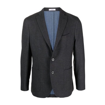 Single-Breasted Wool Blazer