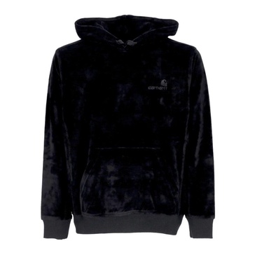 Black Lightweight Hooded Sweatshirt
