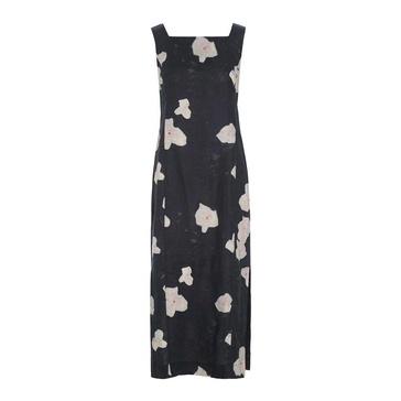 Pink Pansy Floral Dress