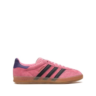 Pink Suede Sneakers with 3-Stripes