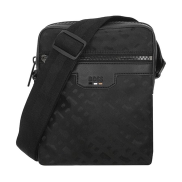 Printed Shoulder Bag with Front Pocket