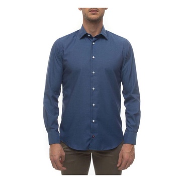 Polka-dot Casual Shirt, Easy-Iron, Made in Italy