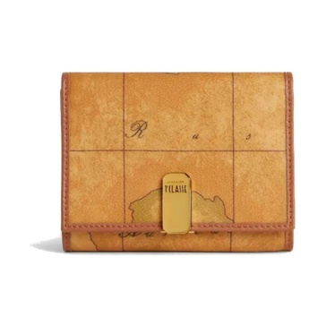 Classic Geo Print Small Wallet