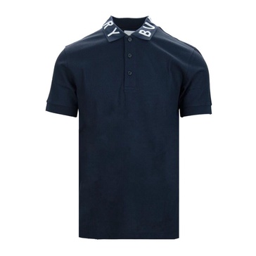 White Basic Polo Shirt with Logo