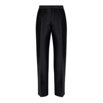 Trousers with Shimmering Appliqués