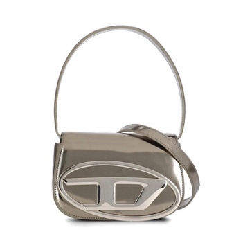 Bronze Metallic Shoulder Bag for Women