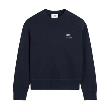 Navy Blue Crew Neck Sweatshirt