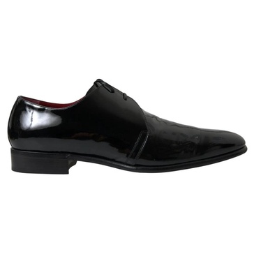 Elegant Black Patent Leather Formal Shoes