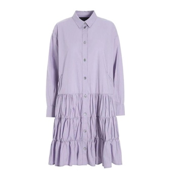 Core Cotton Dress Lavender Sky