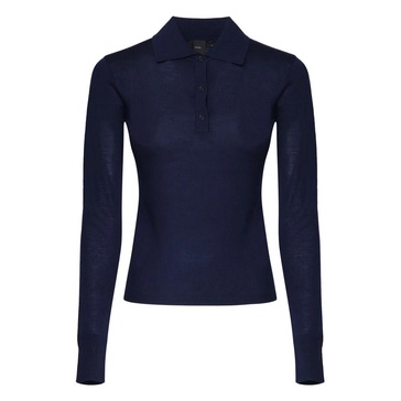 Tricot Sweater Blue Grey Long Sleeves