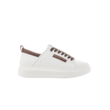 Eco-Wembley White Brown Sneakers