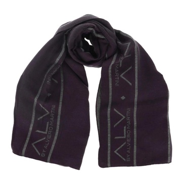 Purple Printed Scarf All Seasons