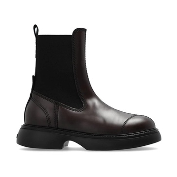 Elasticated side panels chunky boots