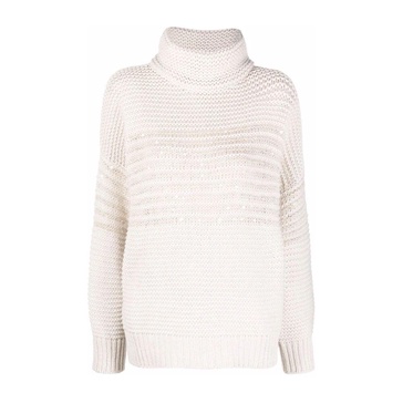 Sequin Turtleneck