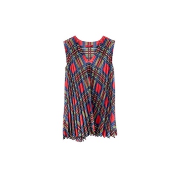 Pleated Sleeveless Top