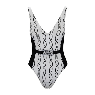 V-neck One-Piece Swimsuit