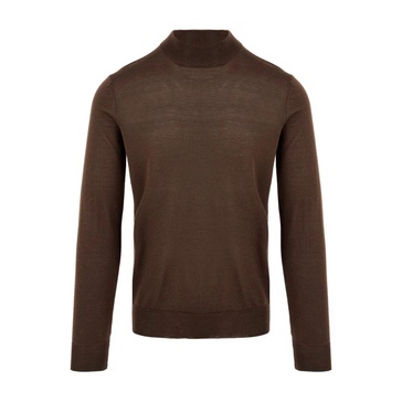 Brown Turtleneck for Men