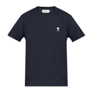 T-shirt with embroidered logo