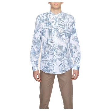 Printed Cotton Shirt Men Spring/Summer
