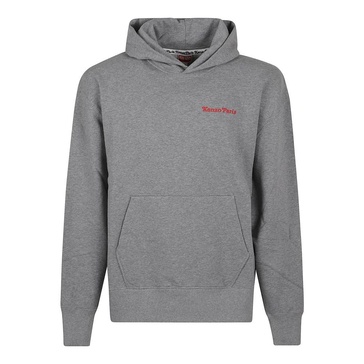 Grey Sweatshirt with Kangaroo Pockets