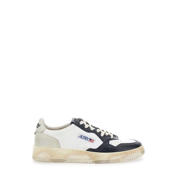 Multicolor Vintage Style Lace-up Sneakers