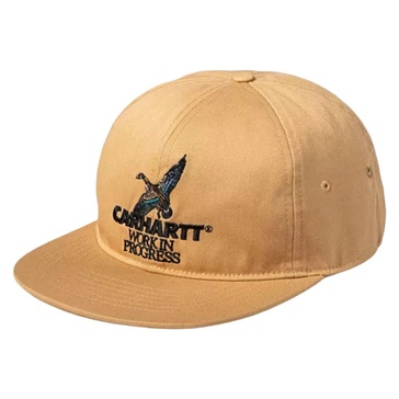 Ducks Cap Bourbon Embroidered Flat Peak