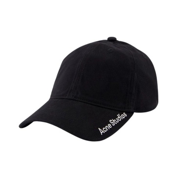 Black Cotton Carliy Cap