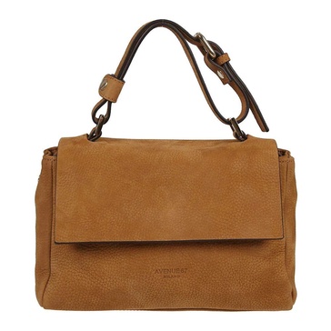 Brown Leather Bag Made in Italy