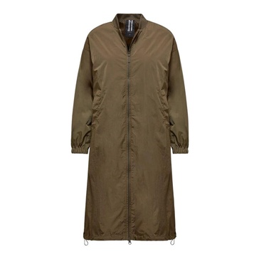 Brown Nylon Parka