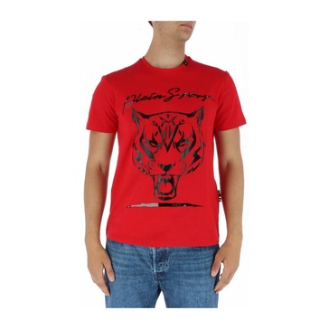 Red Print Short Sleeve T-Shirt