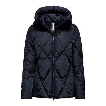 Diamond Quilted Short Down Jacket