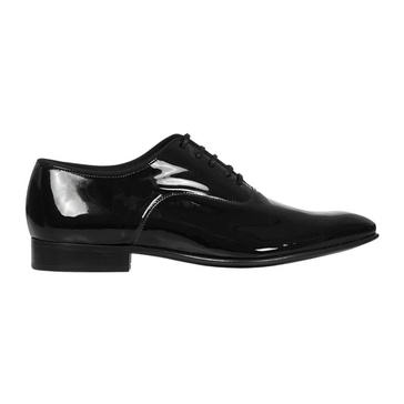 Black Patent Leather Business Shoes