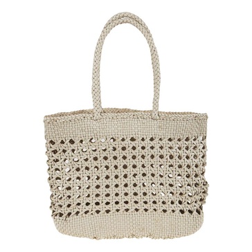 White Shopper Bag Elegant and Functional