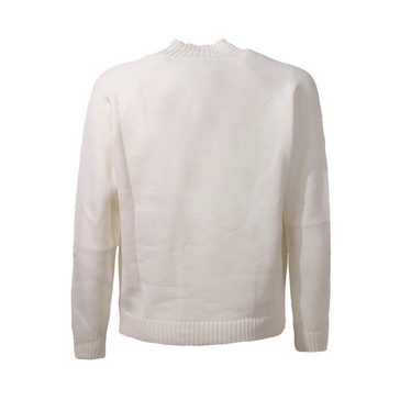 Merino Wool Turtleneck Sweater White