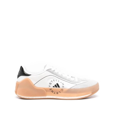 White Shell Panel Sneakers