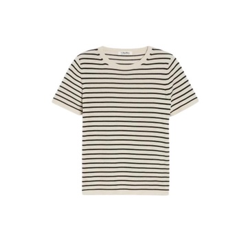 Lightweight Wool Yarn Crew-Neck Sweater