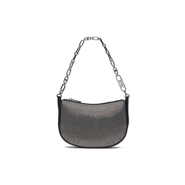 Kendall Leather Bag with Zircons