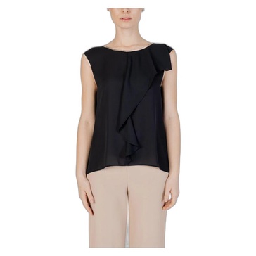 Black Sleeveless Top Spring/Summer