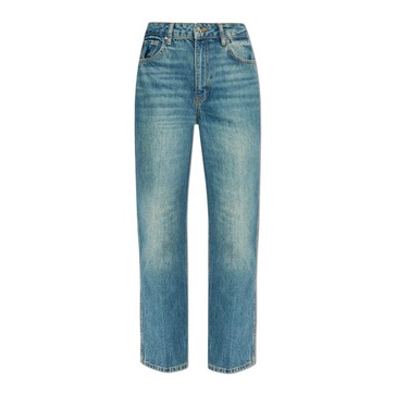 Jeans with logo