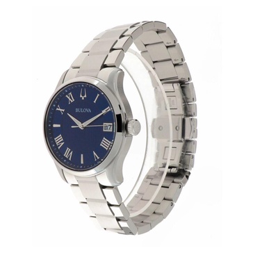 Wilton Blue Steel Watch