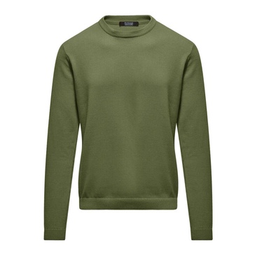 Cotton crew-neck sweater