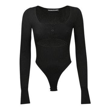 Ribbed knit body