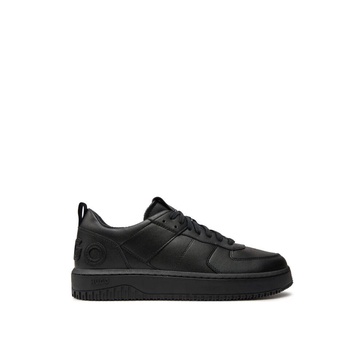 Black Kilian Tennis Sneakers Logo Rubber