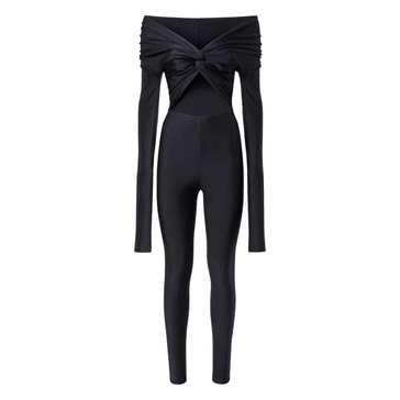 Black Cut Out Dress Made in Italy