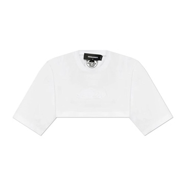 Short loose-fitting t-shirt